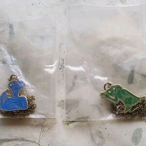 Vintage E.T. Extra Terrestrial Necklace Set - Set Of Two - New Old Stock